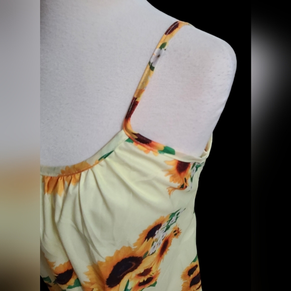 Unknown brand size L yellow dress - Picture 7 of 9